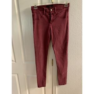 Flying Monkey Brick Red Skinny Jeans Size 29 Women's Skinny Jeans
